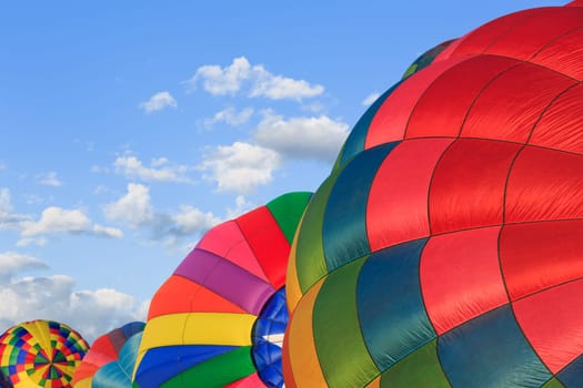 hot air balloons