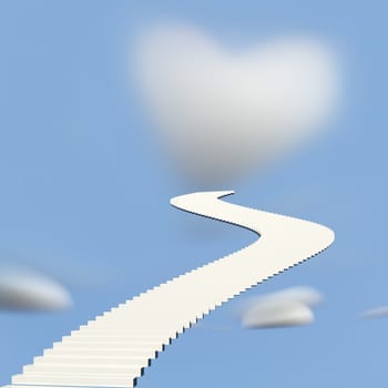 Stairway to the sky for adv or others purpose use