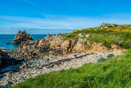 Brehat island in brittany cotes d armor France