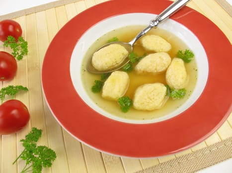 Semolina Dumpling Soup