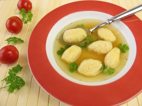 Semolina Dumpling Soup