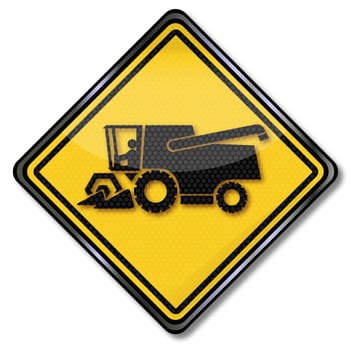 Shield Combine Harvester and Agriculture