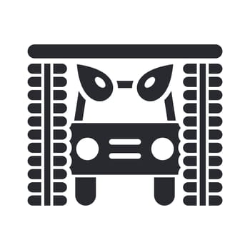 Vector illustration of single isolated icon