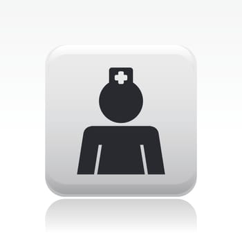 Vector illustration of single isolated medical icon