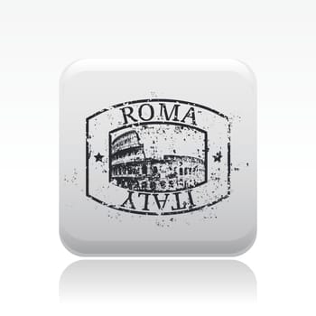 Vector illustration of single isolated Roma icon