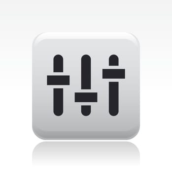 Vector illustration of single isolated mixer icon