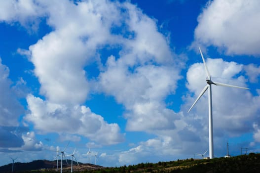 Eco power, wind turbines