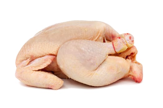 raw chicken,for cooking against a white background