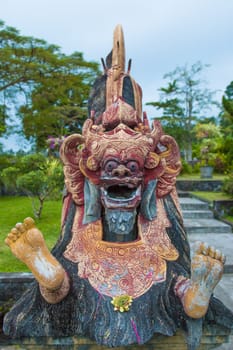 Stone sclupture of a mythical creature, Tirtagangga, Bali