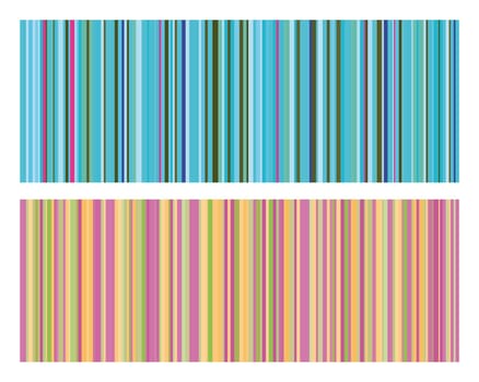 Vector illustration of vintage colored strips background