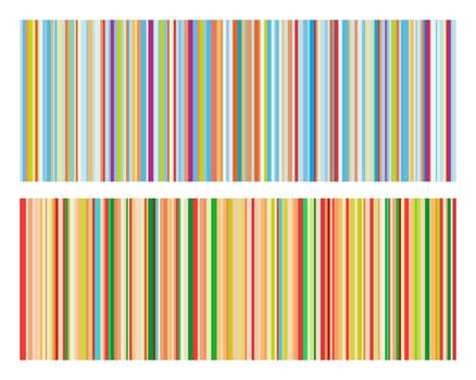 Vector illustration of vintage colored strips background