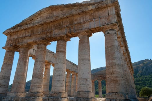 ancient temple of Segesta in Sicily