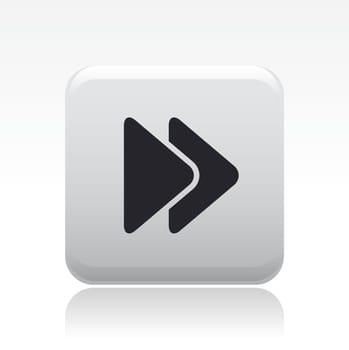 Vector illustration of single isolated skip icon