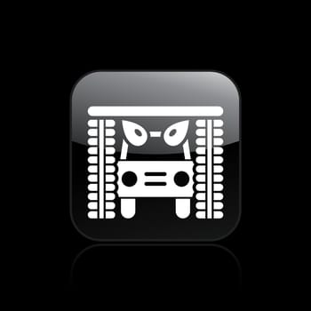 Vector illustration of single isolated icon