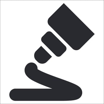 Vector illustration of single isolated sauce icon