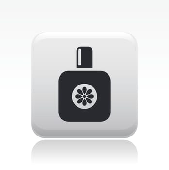 Vector illustration of single isolated cosmetic icon