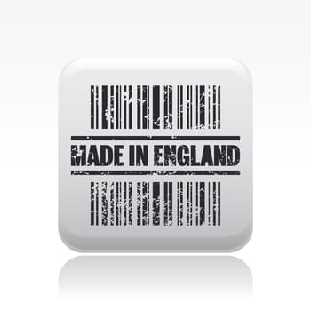 Vector illustration of single isolated England icon