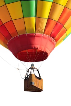 hot air balloon isolated