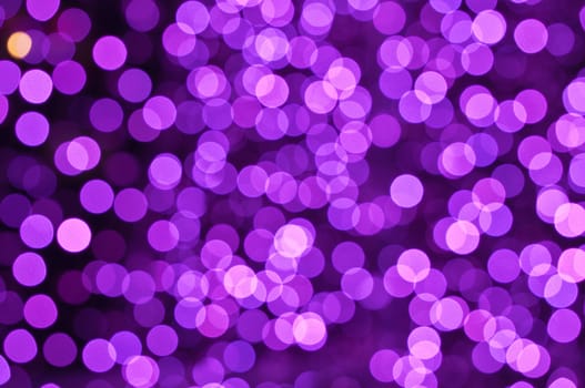 Defocused abstract christmas background, out of focus light spots forming a soft background