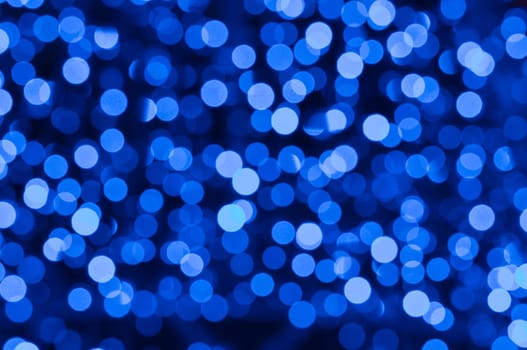 Defocused abstract christmas background, out of focus light spots forming a soft background