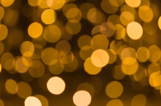 Defocused abstract christmas background, out of focus light spots forming a soft background