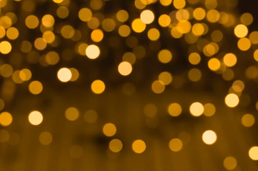 Defocused abstract christmas background, out of focus light spots forming a soft background