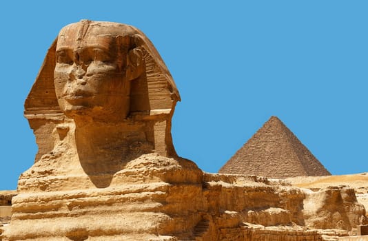 Sphynx with Pyramid of Cheops