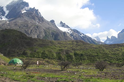 W Trek on Torres Del Paine Park