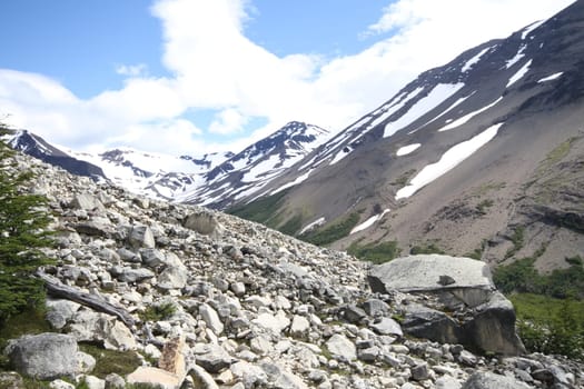 W Trek on Torres Del Paine Park
