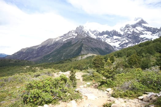 W Trek on Torres Del Paine Park