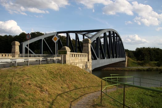 Bridge over the Mittelland Canal near Sachsenhagen