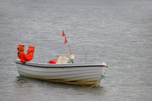 Boat on the Baltic Sea