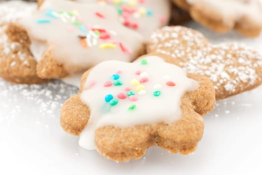 biscuits with cinnamon and cocoa