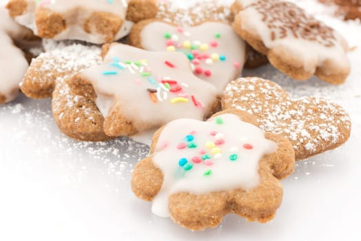 biscuits with cinnamon and cocoa