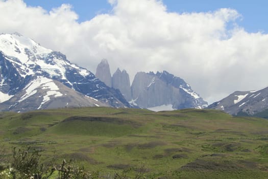 W Trek on Torres Del Paine Park