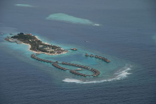 Maldives Island Aerial Photography