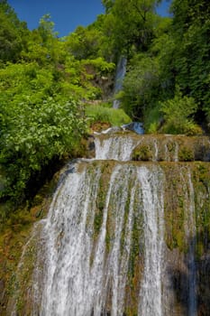 Waterfall in Edessa, city of waterfalls, Greece.