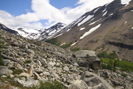 W Trek on Torres Del Paine Park