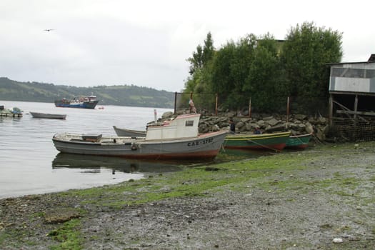 Castro on Chiloe Island, Chile