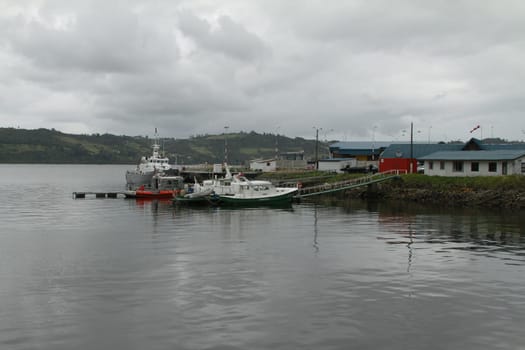 Castro on Chiloe Island, Chile