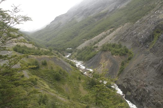 W Trek on Torres Del Paine Park