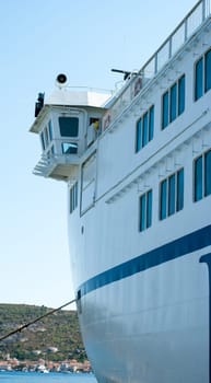 bridge of sea ferry