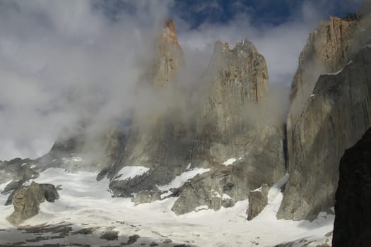 W Trek on Torres Del Paine Park