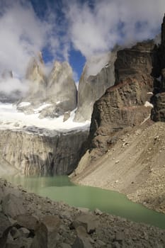 W Trek on Torres Del Paine Park