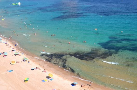 Beach in Calpe, Spain