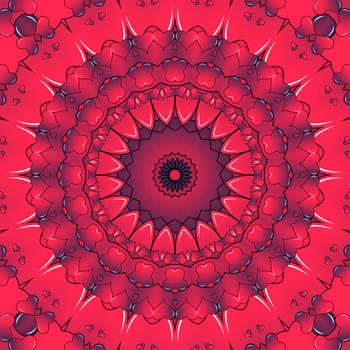 Abstrac love fractal background. Ideal for valentines day celebration