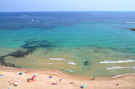 Beach in Calpe, Spain