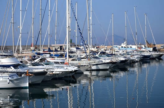 Marina in Calpe, Spain