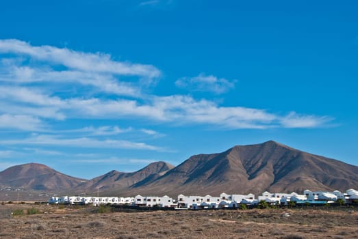Extinct Volcanoes near Playa Blanca Lanzarote