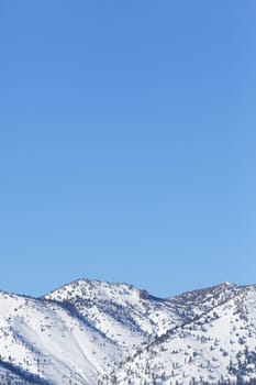 snowy mountains